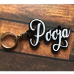 Personalized Name Acrylic Keychain