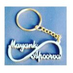 Engraved Personalized Decor Handmade Brass Customized Name Key Chain Gift