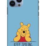 Pooh Keep Smiling Apple iPhone 13 Pro Mobile Cover