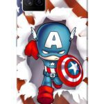 Captain America iQOO 7 Legend 5G Back Cover