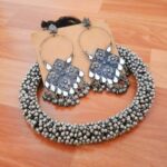 Beautiful Choker With Matching Earrings