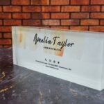 Desk Marble Name Plate