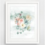 Flowers Printable Wall Art Print, PDF download