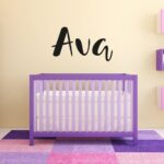 Customised Name Kids Room Wall Sticker