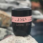 I Love You Printed Black Mug | Valentine  Mug