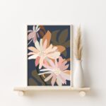 DIGITAL, Flower Print, Floral Wall Art