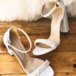 Pearl wedding bridal Sandals