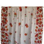 Cherries and Apples Cotton Curtain