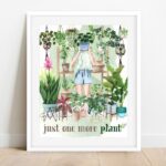 Plants Print, PRINTABLE WALL ART, Plant Lover Decor, Plant Poster, Gift for Plant Lover, Plant Wall Decor, Plant Lady Print, Plant Wall Art