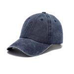 Vintage Baseball Cap - 100% pure Cotton made - Lake Blue