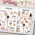 Goodnotes Planner, Birthday Icons, Birthday Stickers,Birthday girl, iPad Planner, Goodnotes Files, Digital Planner, Goodnotes Stickers