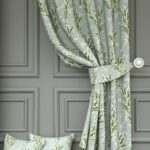 Green Patterned Curtains