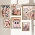 Set of 6 | Blush Gallery Wall Set | Paris Photography | Digital Download | Prints | Printable | Pink Decor | Instant Download | Wall Art