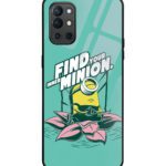 Minion Peace Premium Glass Cover for OnePlus 9R